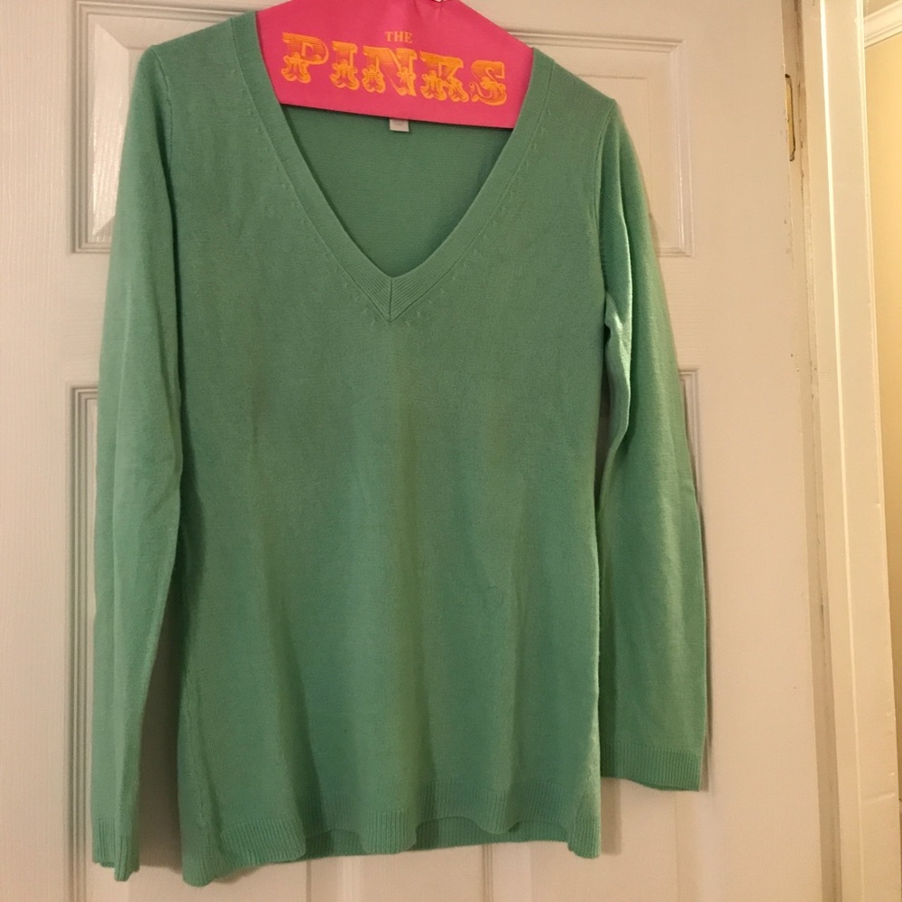 Mint green soft sweater